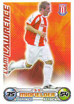 Liam Lawrence Stoke City 2008/09 Topps Match Attax #266